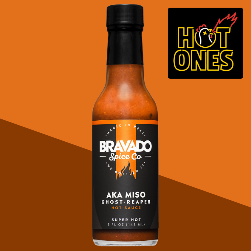 Aka Miso Ghost-Reaper Hot Sauce - Hot Ones Season 10
